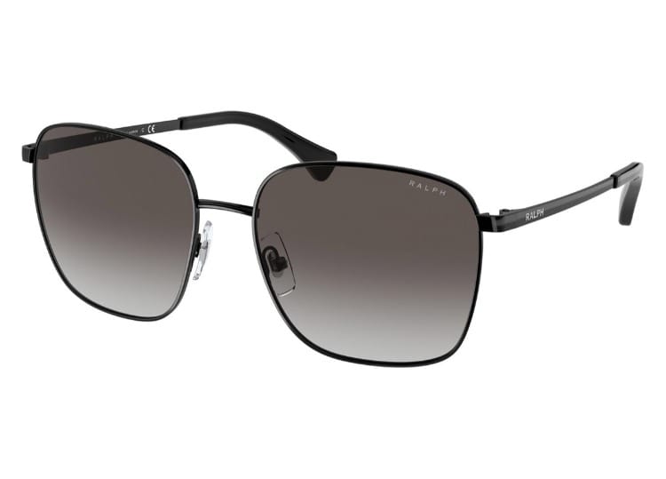 Ralph  RA4136 Shiny Black Frame with Gradient Grey Lens