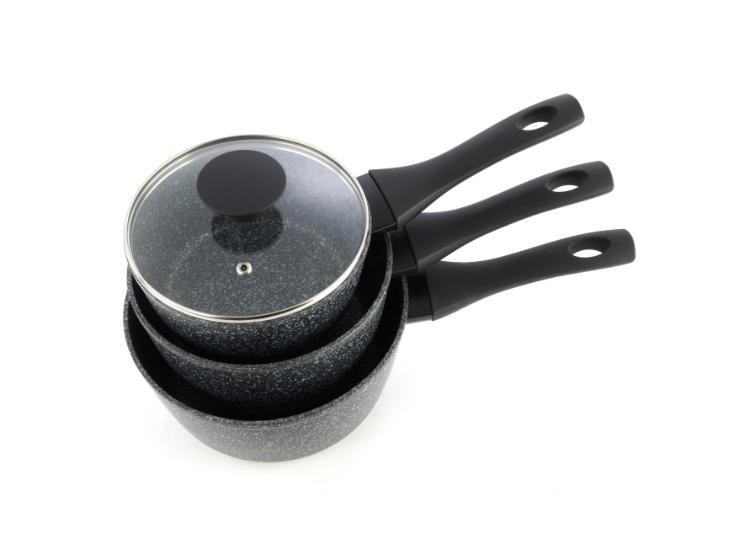 Salter Megastone 3PC Pan Set
