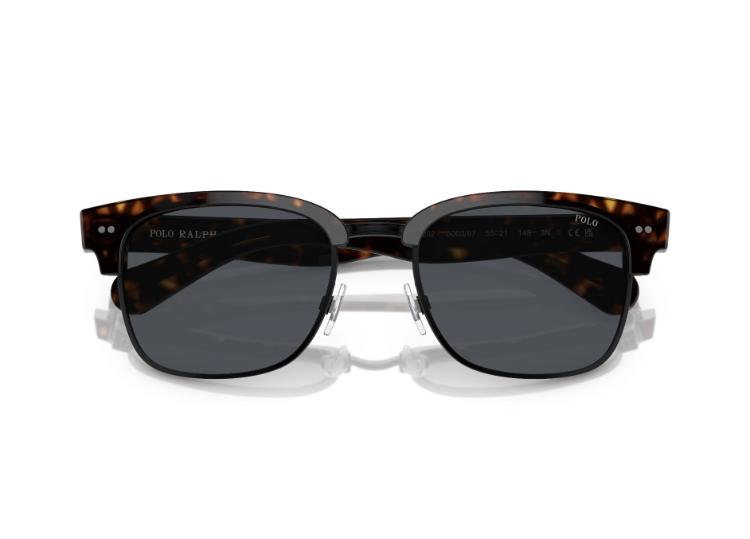 Polo By Ralph Lauren PH4202 Shiny Dark Havana / Grey Sunglasses