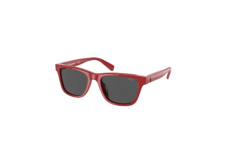 Polo Prep Kids Sunglasses by Ralph Lauren Shiny Red / Grey