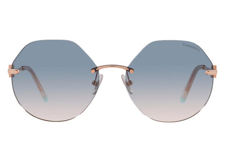 Tiffany & Co TF3077 Rubedo Frame with Blue Lens