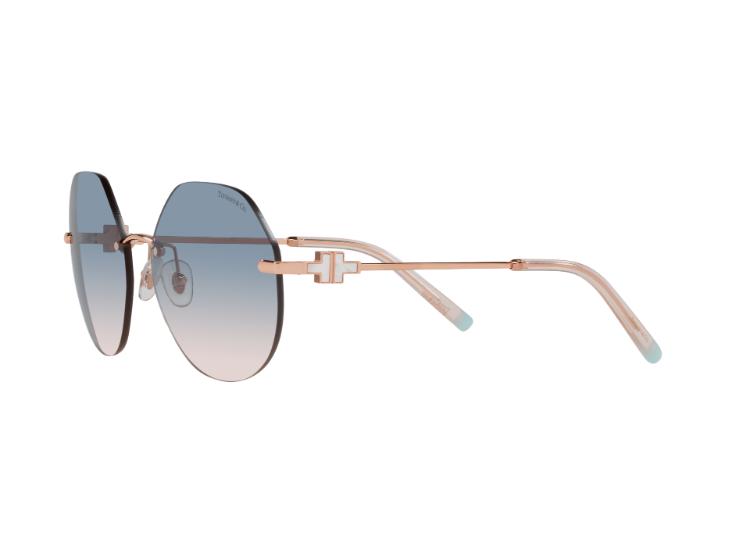 Tiffany & Co TF3077 Rubedo Frame with Blue Lens