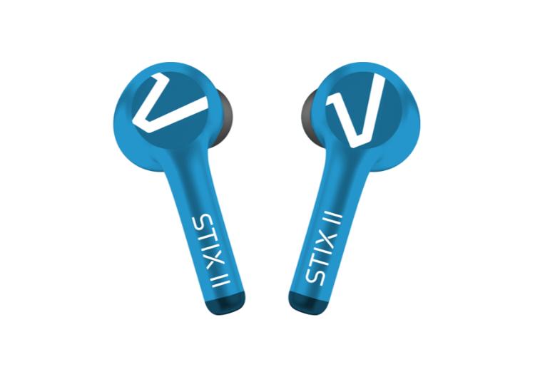 Veho STIX II True Wireless Earphones – Aqua Blue