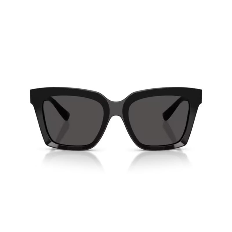 Dolce & Gabbana DG4498 Sunglasses Black Frame with Dark Grey Lens