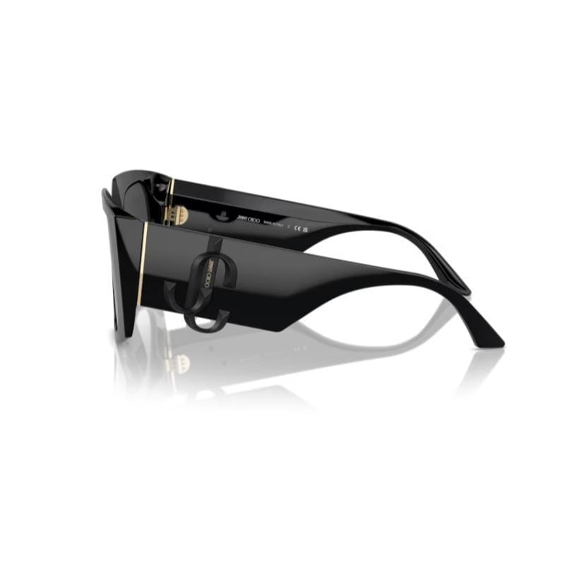 Jimmy Choo JC5006 Sunglasses Black Frame with Gradient Grey Lens