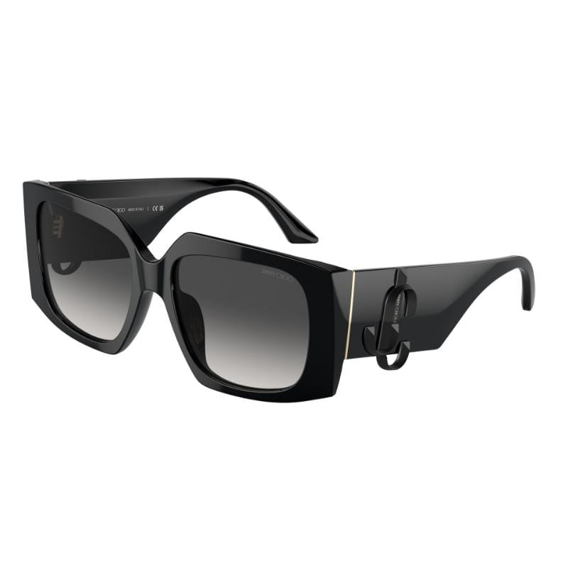 Jimmy Choo JC5006 Sunglasses Black Frame with Gradient Grey Lens