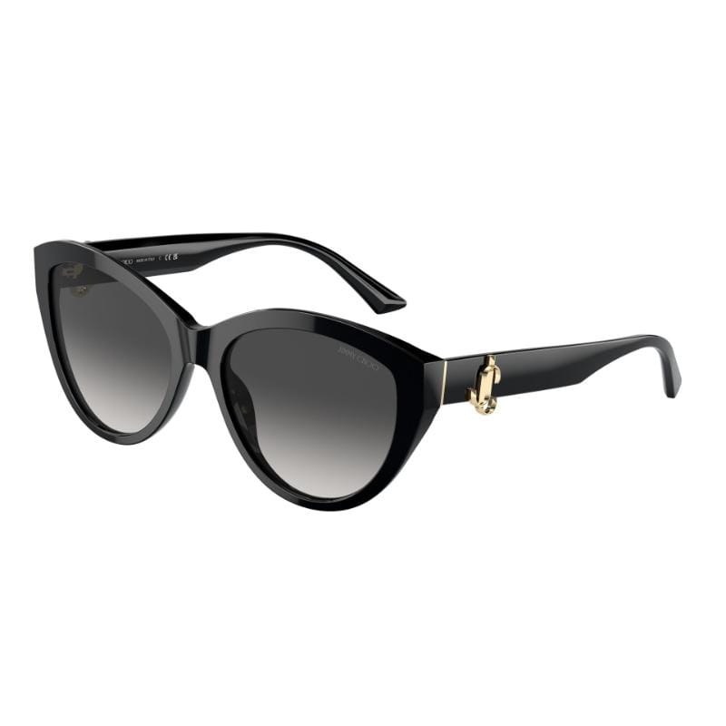 Jimmy Choo JC5007 Sunglasses Black Frame with Gradient Grey Lens