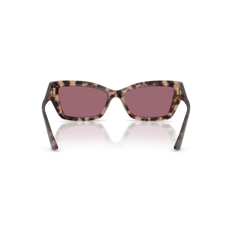 Jimmy Choo JC5011 Sunglasses Pink Havana Frame with Gradient Violet Lens