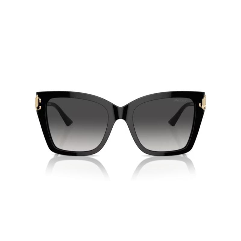 Jimmy Choo JC5012 Sunglasses Black Frame with Polarized Gradient Grey Lens