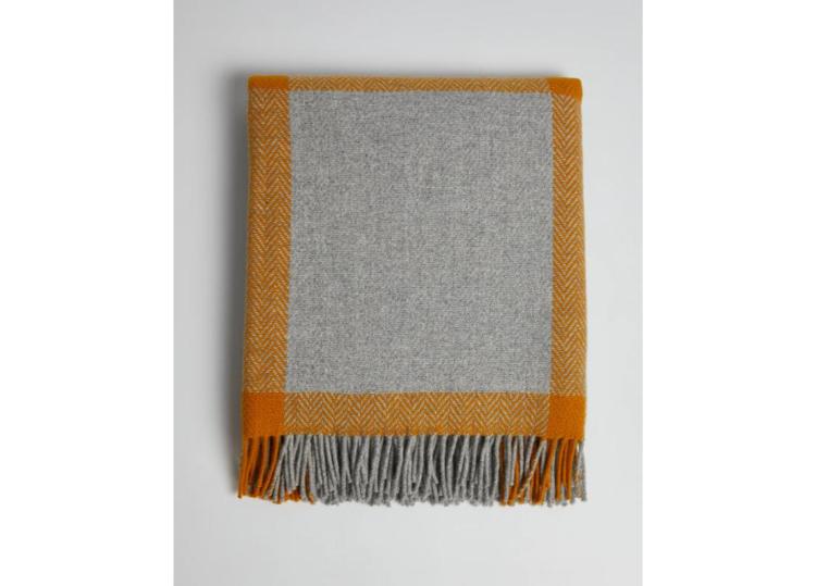 Foxford Derek Cashmere and Lambswool Throw
