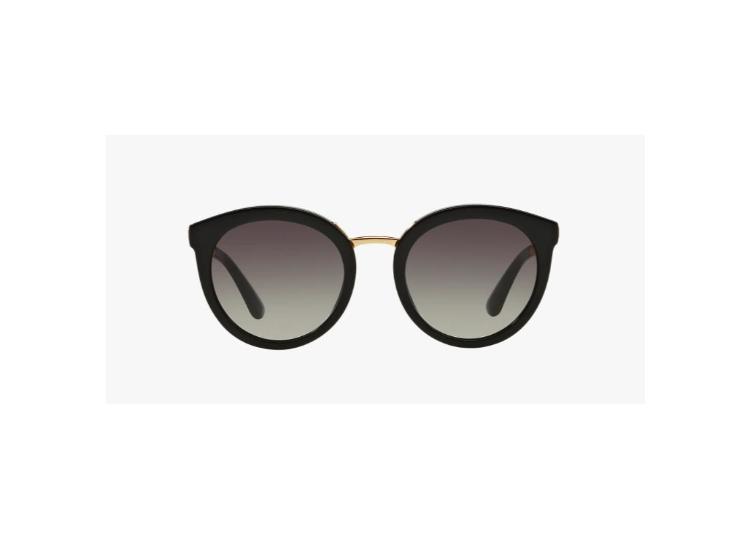 Dolce & Gabanna DG4268 Black Frame Light Grey Gradient Dark Blue
