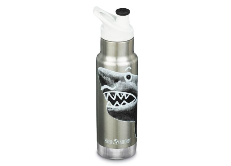 Klean Kanteen Kid Kanteen MR SHARK 355ml Sports Cap Bottle
