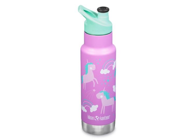 Klean Kanteen Kid Kanteen UNICORNS 355ml Sports Cap Bottle