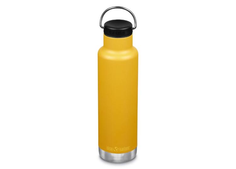 Klean Kanteen Classic Vacuum Insulated 592ml Loop Cap Bottle – Marigold