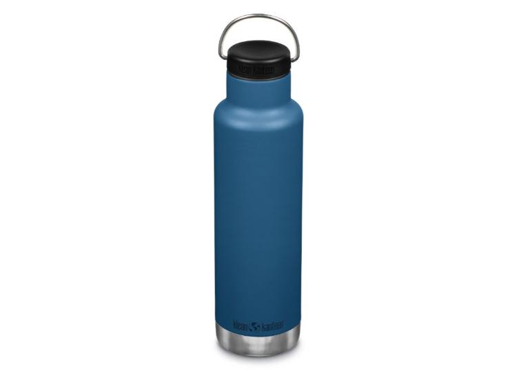 Klean Kanteen Classic Vacuum Insulated 592ml Loop Cap Bottle – Real Teal