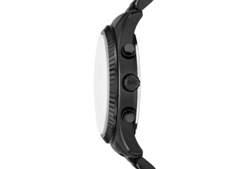 Michael Kors Lexington Black Chronograph Watch
