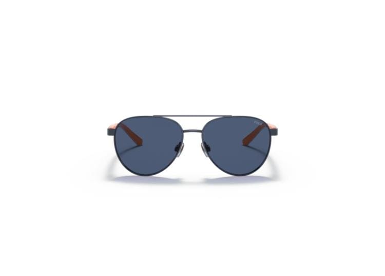 Polo Prep Kids Pilot Sunglasses by Ralph Lauren Shiny Navy Blue / Dark Blue