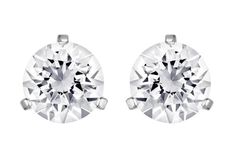 Swarovski Solitaire Pierced Earrings