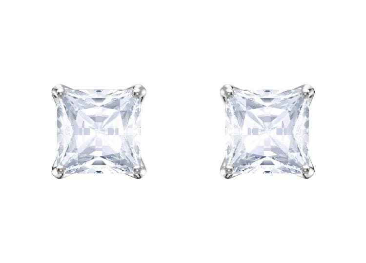 Swarovski Attract Square Stud Pierced Earrings