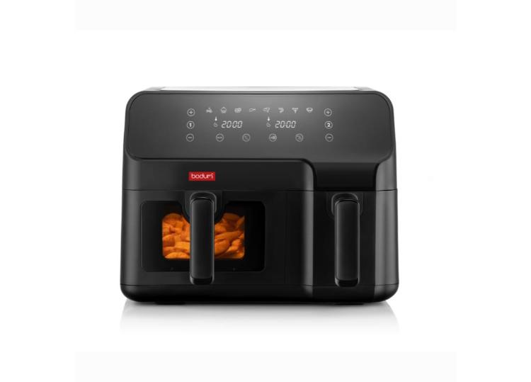 Bodum MELIOR Air Fryer L, 2 compartment 5.1 L & 3.2 L, 2700 W