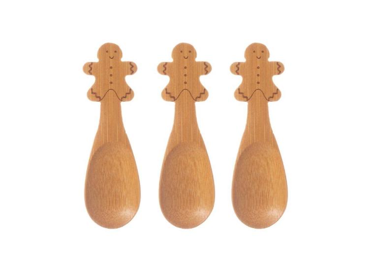 Sass & Belle Gingerbread Bamboo Spoons