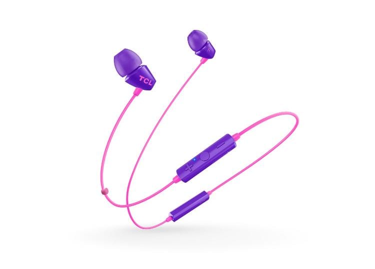 TCL- SOCL Wireless In Ear 8.6mm Earbuds Sunrise Purple